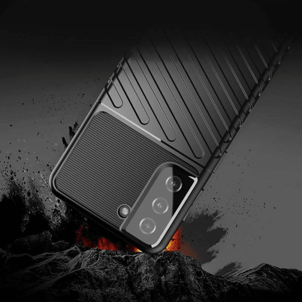 Silikonski ovitek Thunder Armor za Xiaomi Redmi Note 13 5G  - črn - Image 3