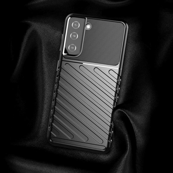 Silikonski ovitek Thunder Armor za Xiaomi Redmi Note 13 5G  - črn - Image 4