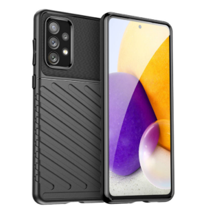 Silikonski ovitek Thunder Armor za Samsung Galaxy A23 - črn