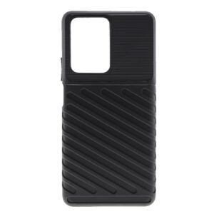 Silikonski ovitek Thunder Armor za Samsung Galaxy S22 Plus 5G - črn