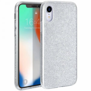 Silikonski ovitek z bleščicami Bling za Xiaomi Redmi 9T / Poco M3 - srebrn