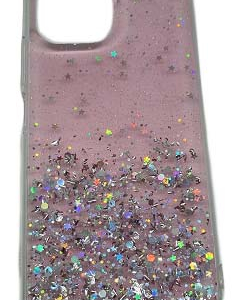 Silikonski ovitek z bleščicami SPARKLE za Samsung Galaxy A23 - roza