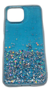 Silikonski ovitek z bleščicami SPARKLE za Samsung Galaxy A13 LTE A135 - moder