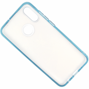 Silikonski ovitek z metuljčki za Huawei P Smart 2019 moder z bleščicami - Image 5