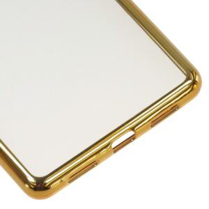Silikonski ovitek z okvirjem za Huawei P9 Lite - zlat