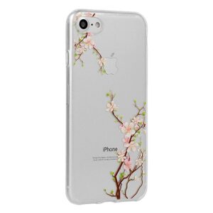 Silikonski ovitek z rožicami za Huawei P Smart 2019 / Honor 10 lite - češnja