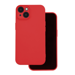 Silikonski ovitek za Honor Magic 8 Lite - mat liquid - rdeč