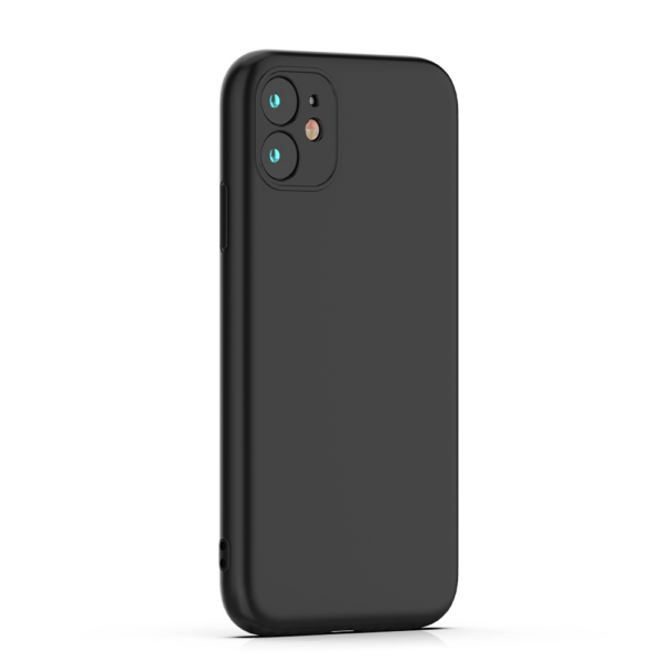 Silikonski ovitek za iPhone 16e - mat liquid črn - Image 2