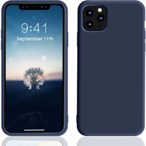 Silikonski ovitek za iPhone 14 Pro - mat moder