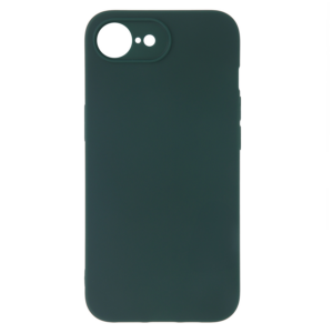 Silikonski ovitek za iPhone 16e / iPhone 17e - mat zelen
