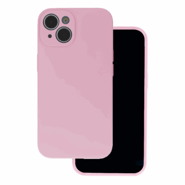 Silikonski ovitek za iPhone 16e - mat liquid roza