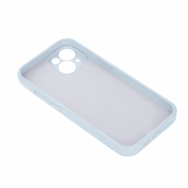 Silikonski ovitek za iPhone 16e - mat liquid svetlo moder - Image 4