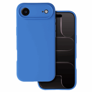 Silikonski ovitek za iPhone 17 Air - mat liquid - moder