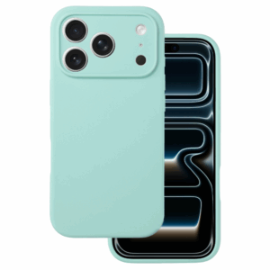 Silikonski ovitek za iPhone 17 Pro Max / iPhone 18 Pro Max- mat liquid mint