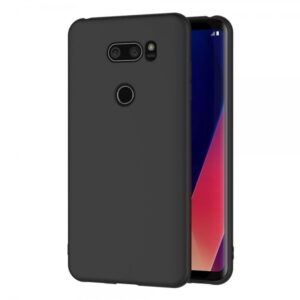 Silikonski ovitek za LG K50s - mat črn