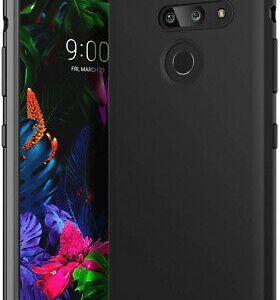 Silikonski ovitek za LG Q7 - mat črn