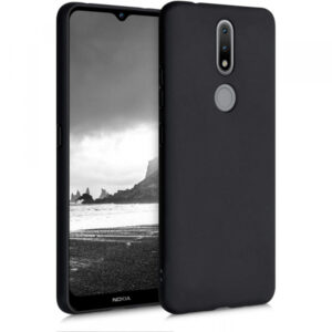 Silikonski ovitek za Nokia 2.4 - mat črn