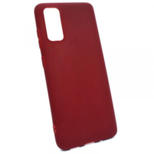 Silikonski ovitek za Realme 8 / 8 Pro - mat bordo rdeč