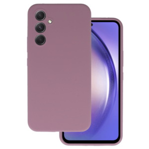 Silikonski ovitek za Samsung Galaxy S25 - mat liquid vijola