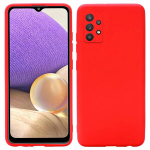 Silikonski ovitek za Samsung Galaxy A32 A325 LTE - rdeč