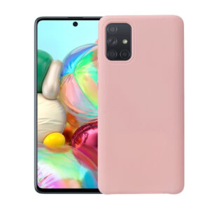 Silikonski ovitek za Samsung Galaxy S21 FE G990 - mat roza