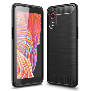 Silikonski ovitek za Samsung Galaxy Xcover 5 G525 - mat carbon črn