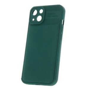 Silikonski ovitek za Samsung Galaxy A15 5G - mat carbon zelen