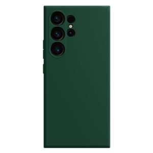 Silikonski ovitek za Samsung Galaxy S25 Ultra 5G - mat zelen