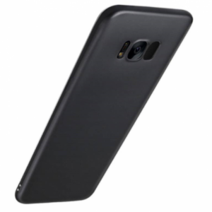 Silikonski ovitek za Samsung Galaxy J7 2017 J730 - mat črn