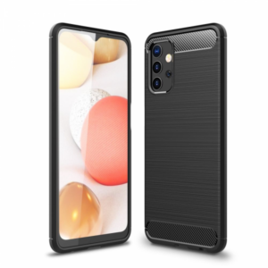 Silikonski ovitek za Samsung Galaxy A14 - mat carbon črn