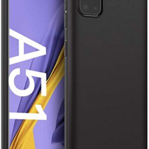 Silikonski ovitek za Samsung Galaxy A51 A515 - mat črn
