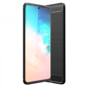 Silikonski ovitek za Samsung Galaxy S20 Ultra G988 - mat carbon črn
