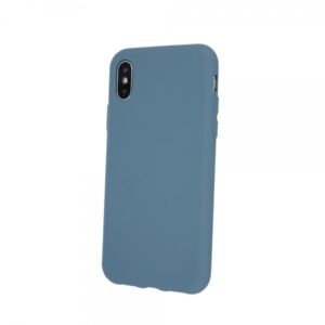 Silikonski ovitek za Samsung Galaxy S20 Plus G985 - mat sivo moder