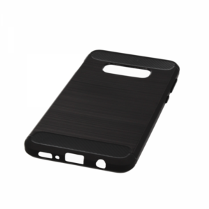 Silikonski ovitek za Samsung Galaxy S10 G973 - mat carbon črn - Image 3