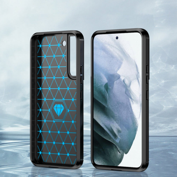 Silikonski ovitek za Samsung Galaxy A05s - mat carbon črn - Image 6
