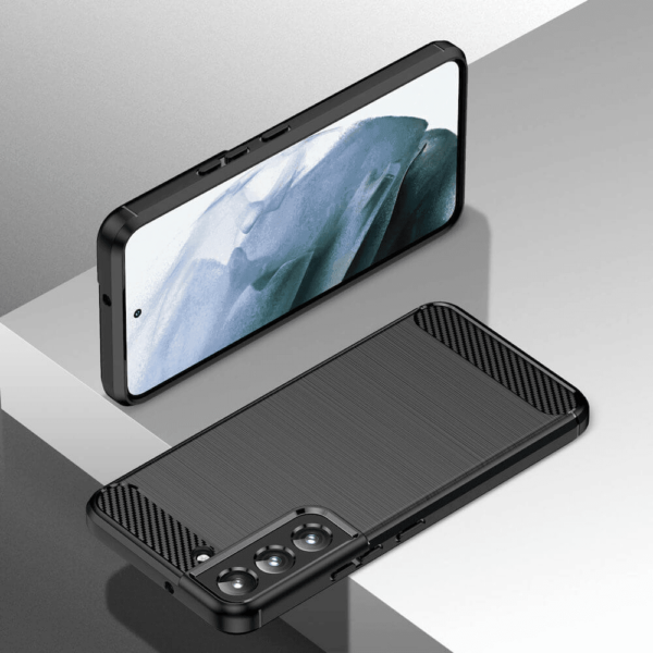 Silikonski ovitek za Samsung Galaxy A56 - mat carbon črn - Image 8