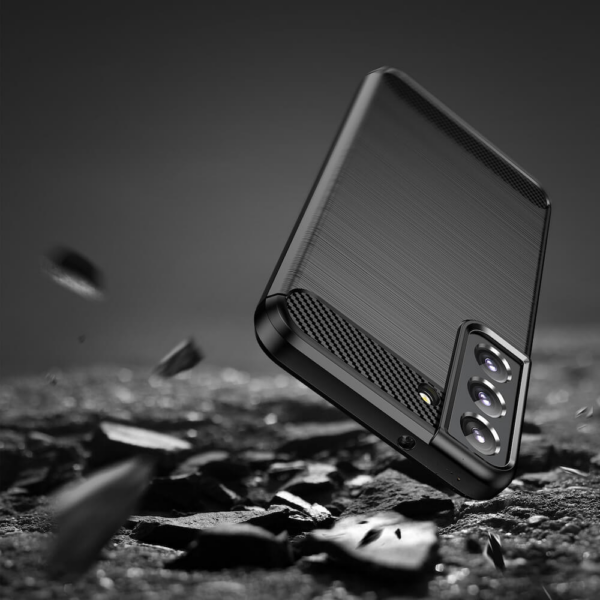 Silikonski ovitek za Samsung Galaxy S24 5G - mat carbon črn - Image 9