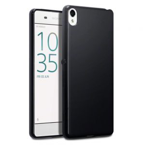 Silikonski ovitek za Sony Xperia L1 - mat črn