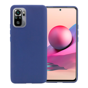 Silikonski ovitek za Xiaomi Redmi 10 - mat moder