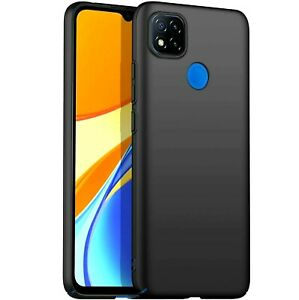 Silikonski ovitek za Xiaomi Redmi 9C - mat črn