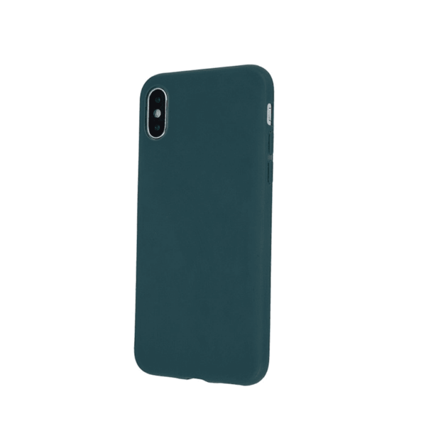 Silikonski ovitek za Samsung Galaxy S25 Plus - mat temno zelen