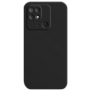 Silikonski ovitek za Xiaomi Redmi 10C - mat črn