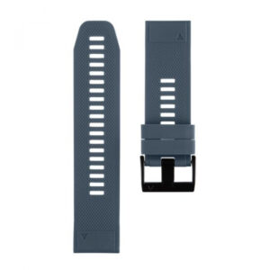 Silikonski pašček za uro 26 mm - Quick Fit - Fenix 5x / 6x  - temno moder
