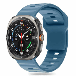 Silikonski pašček za uro Samsung Galaxy Watch Ultra 47 mm - moder