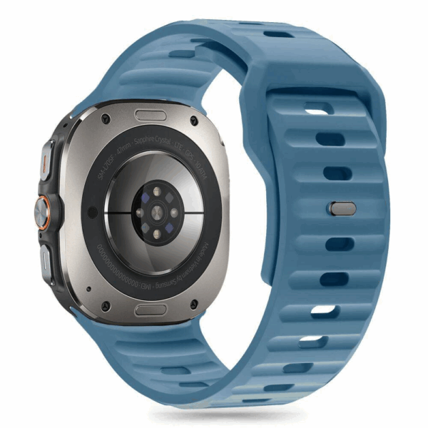 Silikonski pašček za uro Samsung Galaxy Watch Ultra 47 mm - moder - Image 2