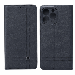Sleek preklopna torbica iPhone 17 - črna -
