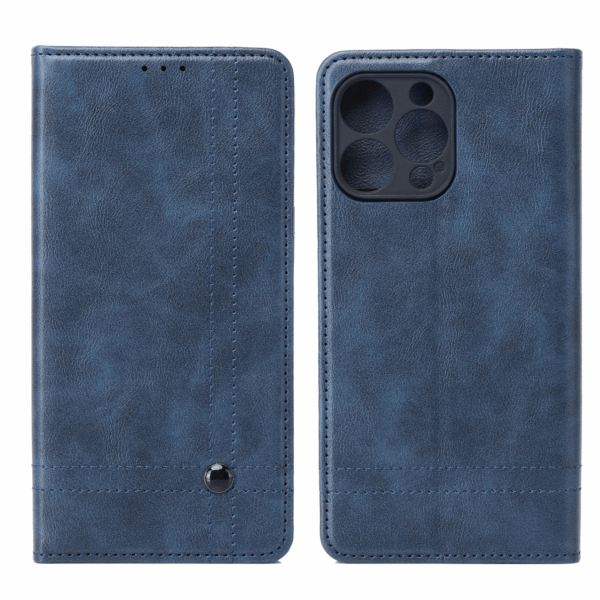 Sleek preklopna torbica Samsung Galaxy S25 Ultra 5G - modra