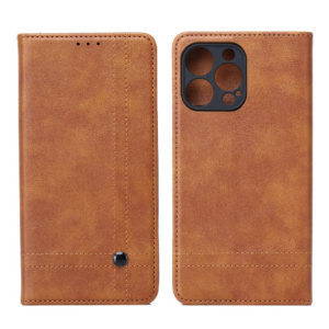 Sleek preklopna torbica Xiaomi Redmi Note 15 - rjava