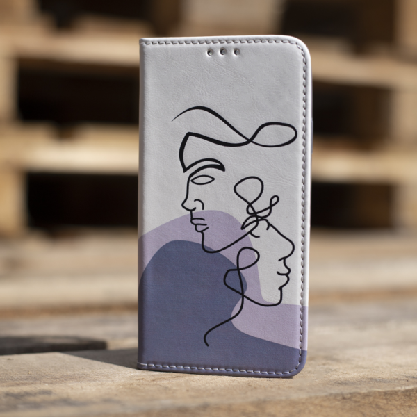 Smart Art Lady preklopna torbica za Samsung Galaxy A22 A226 5G - Image 3