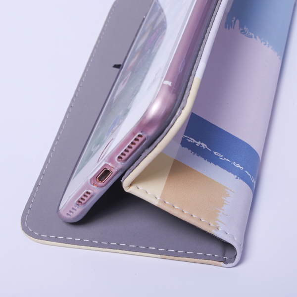 Smart Pastel preklopna torbica za Samsung Galaxy A14 moder - Image 6